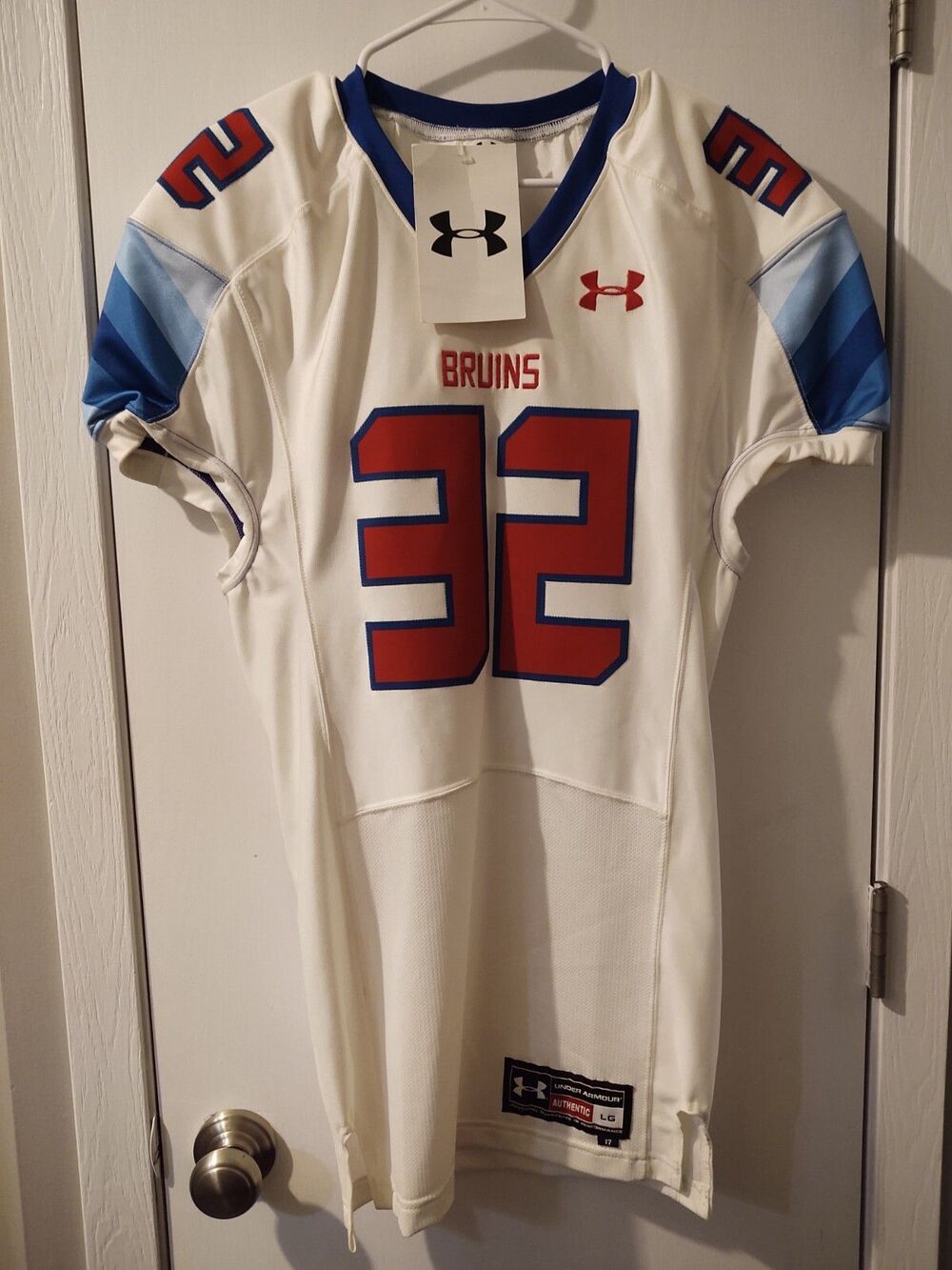 RARE Under Armour Bruins Team Issue Jersey #32 Promo Sample Football Costume L